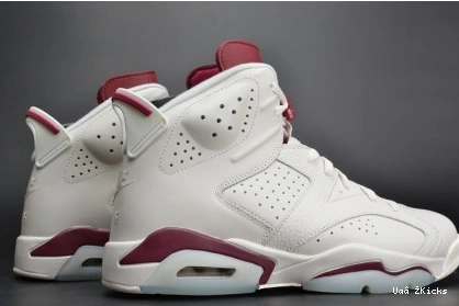 384664-116 Comfortable 6 Maroon Jordan 650 Retro 0811